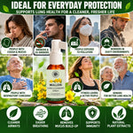 Organic Mullein Lung Cleansing Spray for Respiratory Support