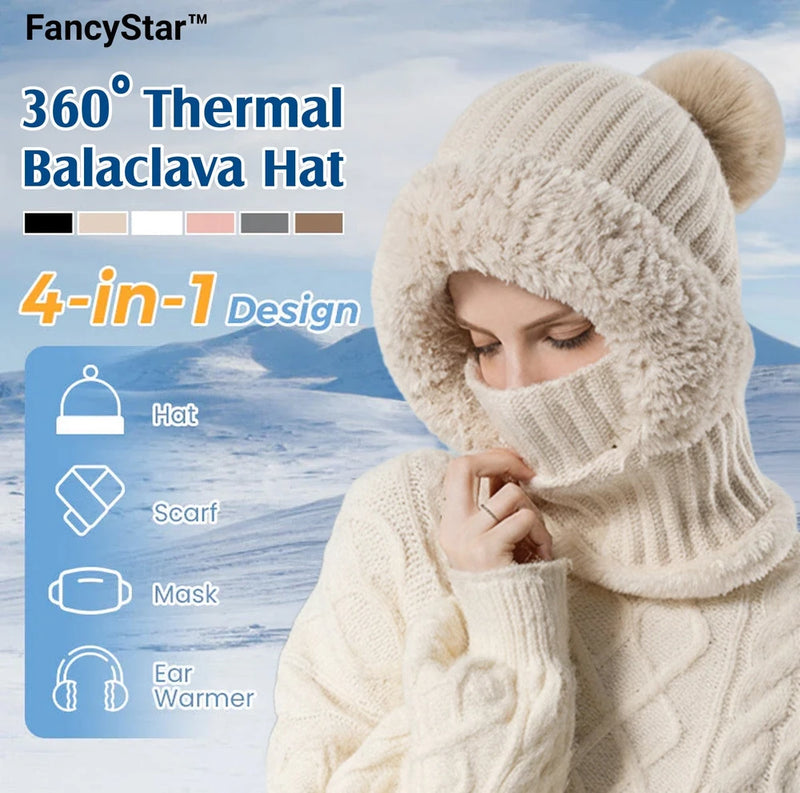 Integrated Premium Knit Beanie Hat