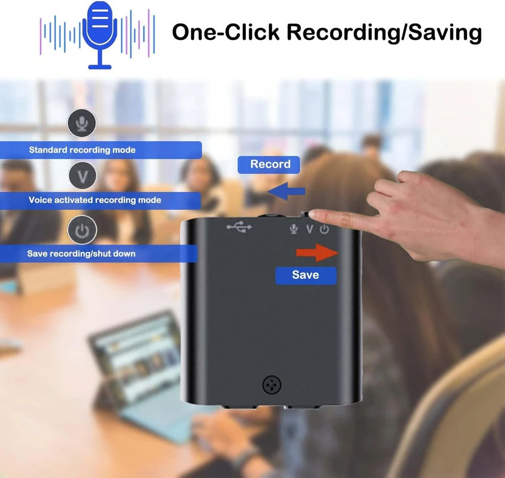 Spy Magnetic Voice Recorder