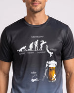 Beer Evolution Graphic Tee