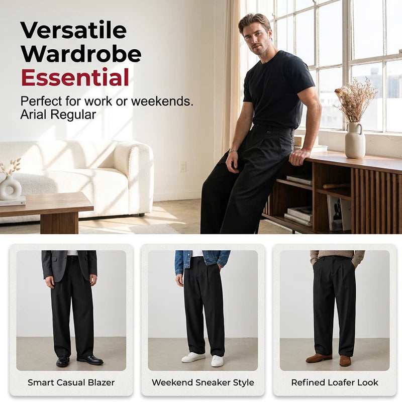 Classic Wide Leg Trouser