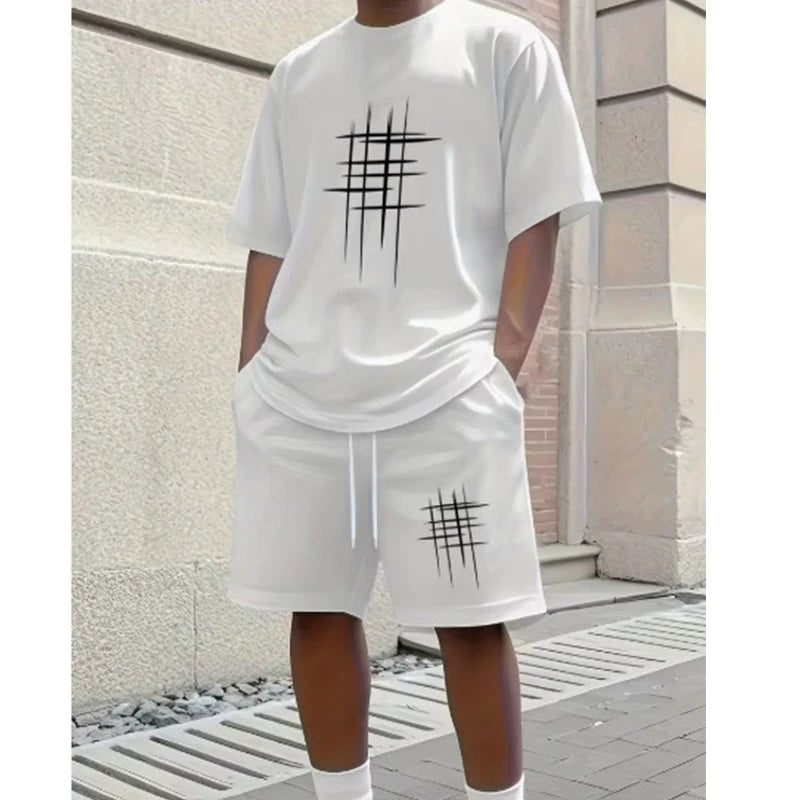 Print Casual Cord-set