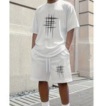 Print Casual Cord-set