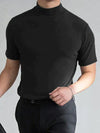 High Neck Slim Fit T-shirt