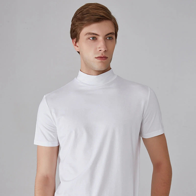 High Neck Slim Fit T-shirt