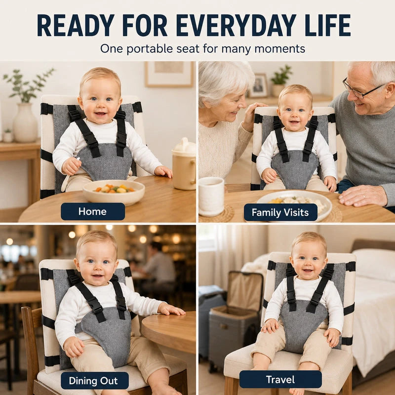 BabySeat Go Portable Baby Chair Harness
