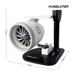 Desktop JetFan with Phone Charging Base