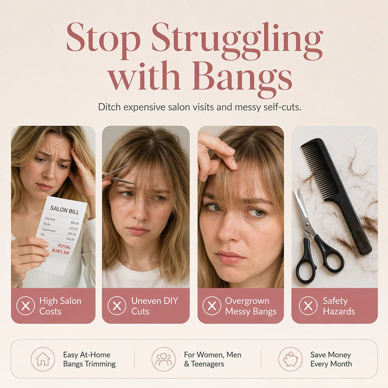 Portable Hair Thinning &amp; Styling Comb