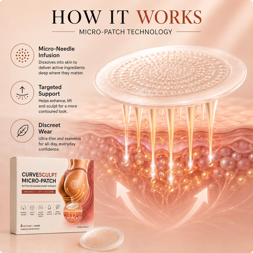 Body-Contour Sculpting Micro Patches