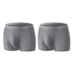Leakproof Ice Silk Mesh Mens Boxer