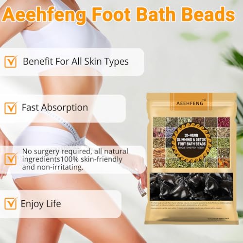 NatureGlow Herbal Foot Soak Beads – Warm Herbal Soak for Fresh Feet and Soft Skin