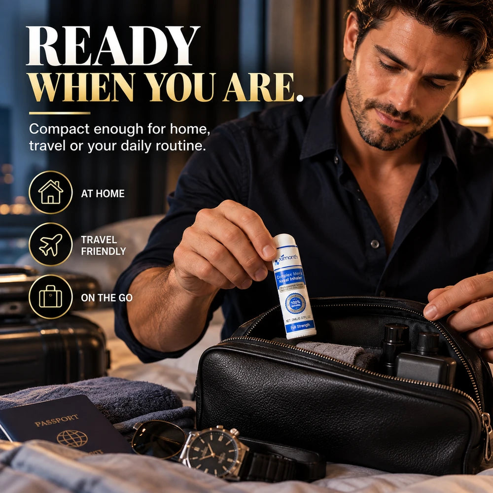 VigorAir Men’s Wellness Nasal Inhaler