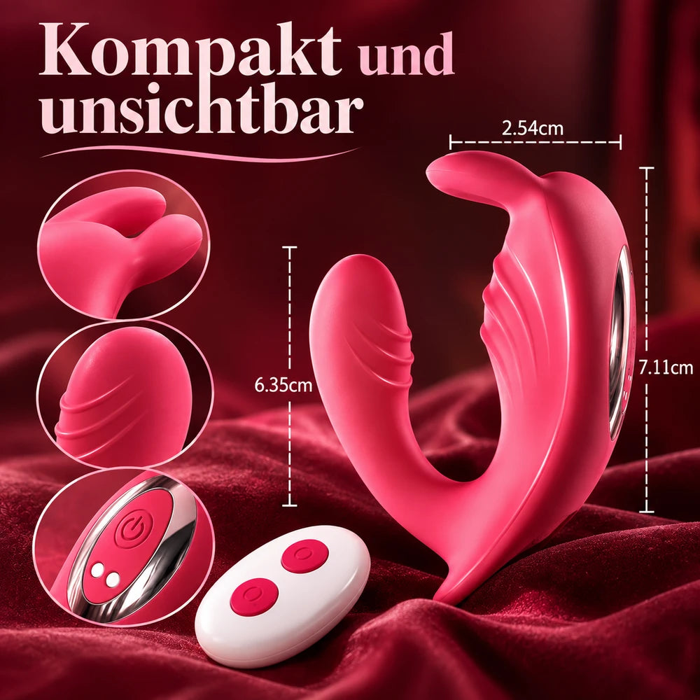 VibeLink App-Controlled Couples Vibrator