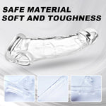 Transparent TPE Penis Sleeve Set