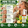 Organic Mullein Lung Cleansing Spray for Respiratory Support