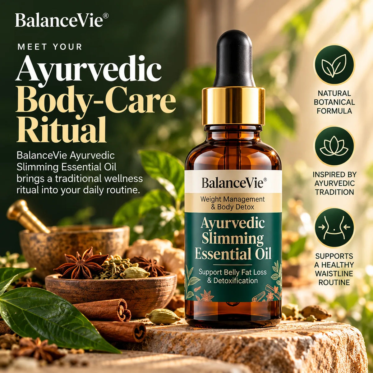 NaturaCurve – Herbal Belly & Body Oil | Simple Nightly Navel Oil Ritual for Women