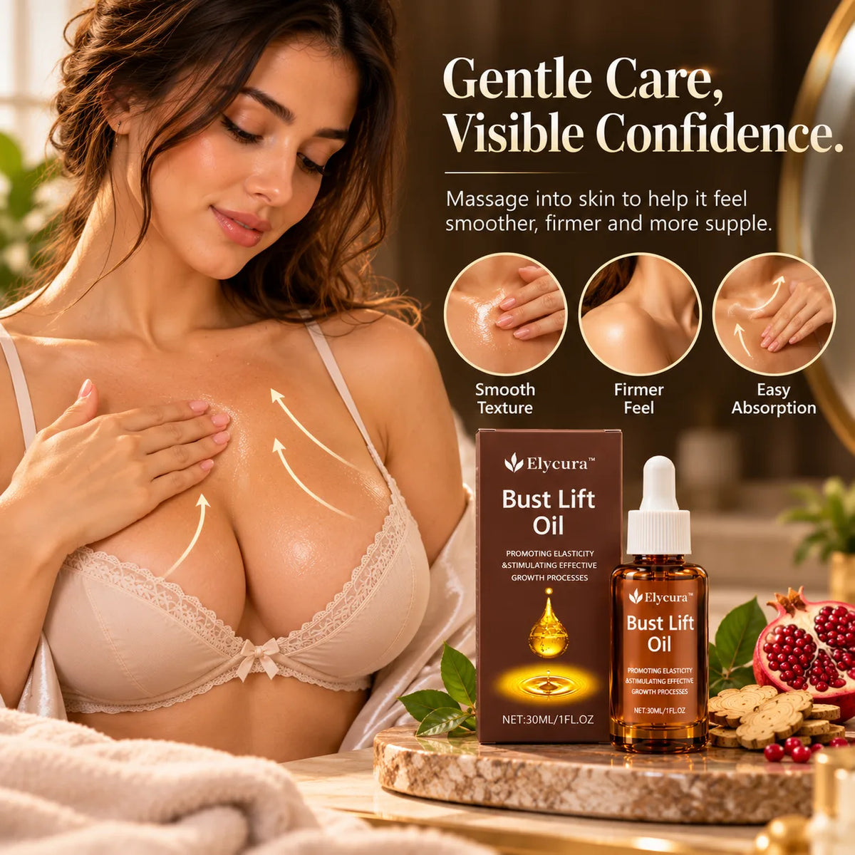 LuxeLift – Bust Firming & Hydrating Body Oil