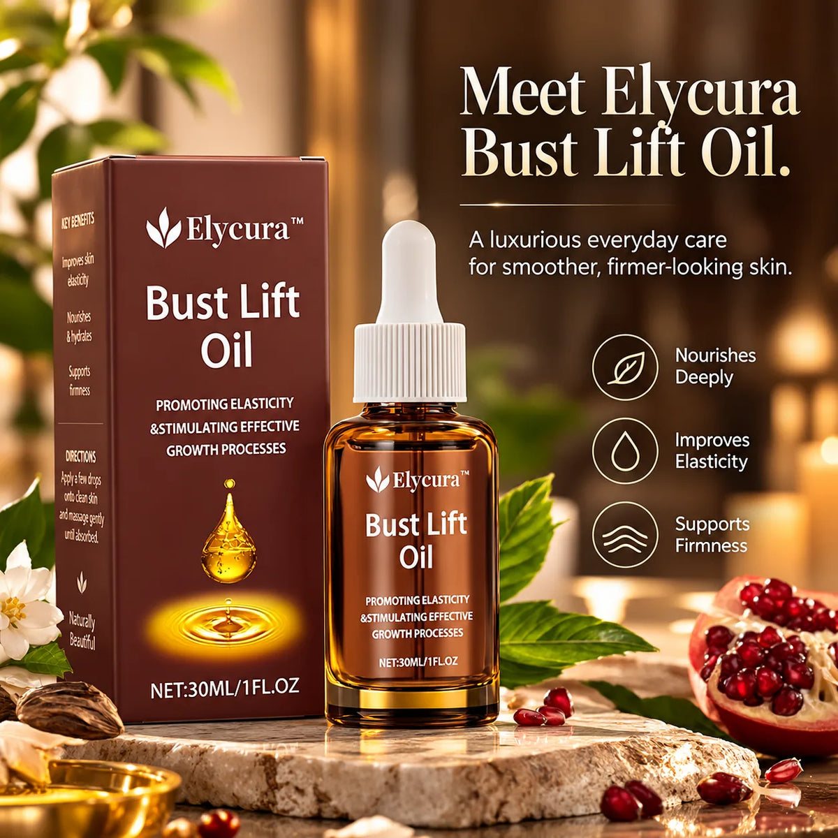 LuxeLift – Bust Firming & Hydrating Body Oil