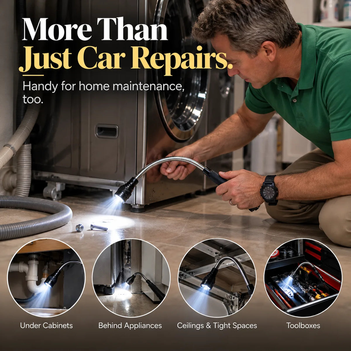 FlexiBeam – Flexible LED Work Flashlight