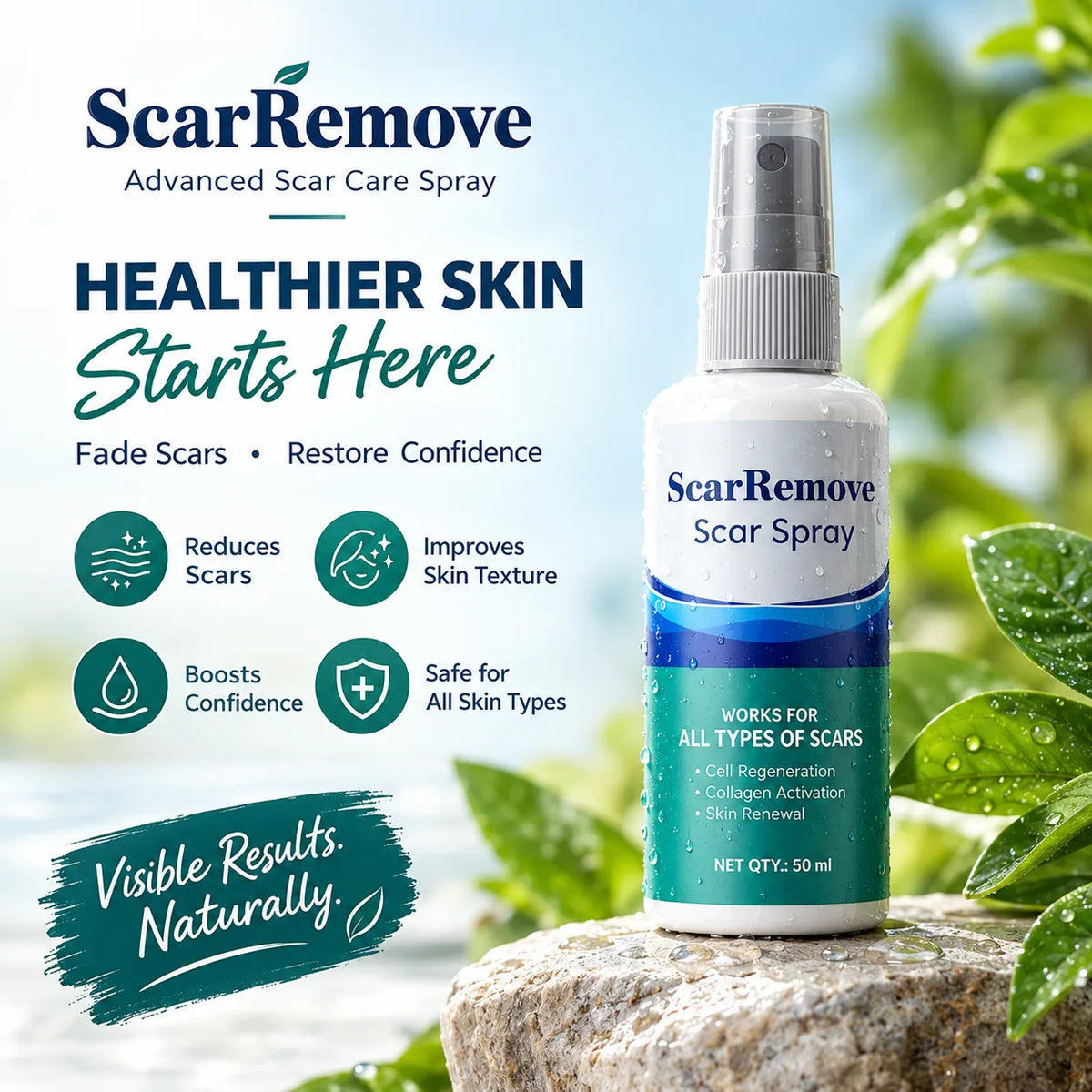 Body Scar Correcting Spray Duo - Buy 1 Get 1 Free | Old Marks, Fresh Care