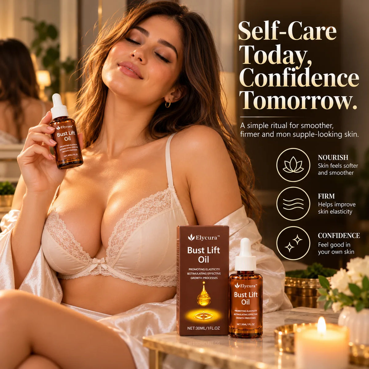 LuxeLift – Bust Firming & Hydrating Body Oil