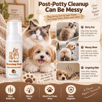 No-Rinse Pet Anal Cleansing Foam