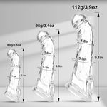 Transparent TPE Penis Sleeve Set