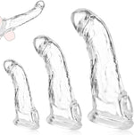 Transparent TPE Penis Sleeve Set