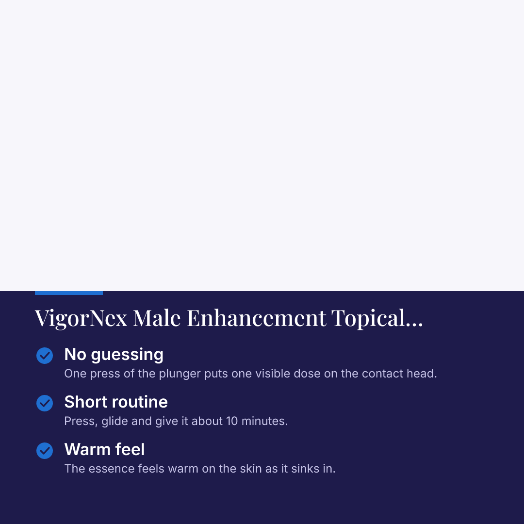 VigorNex Male Enhancement Topical Essence