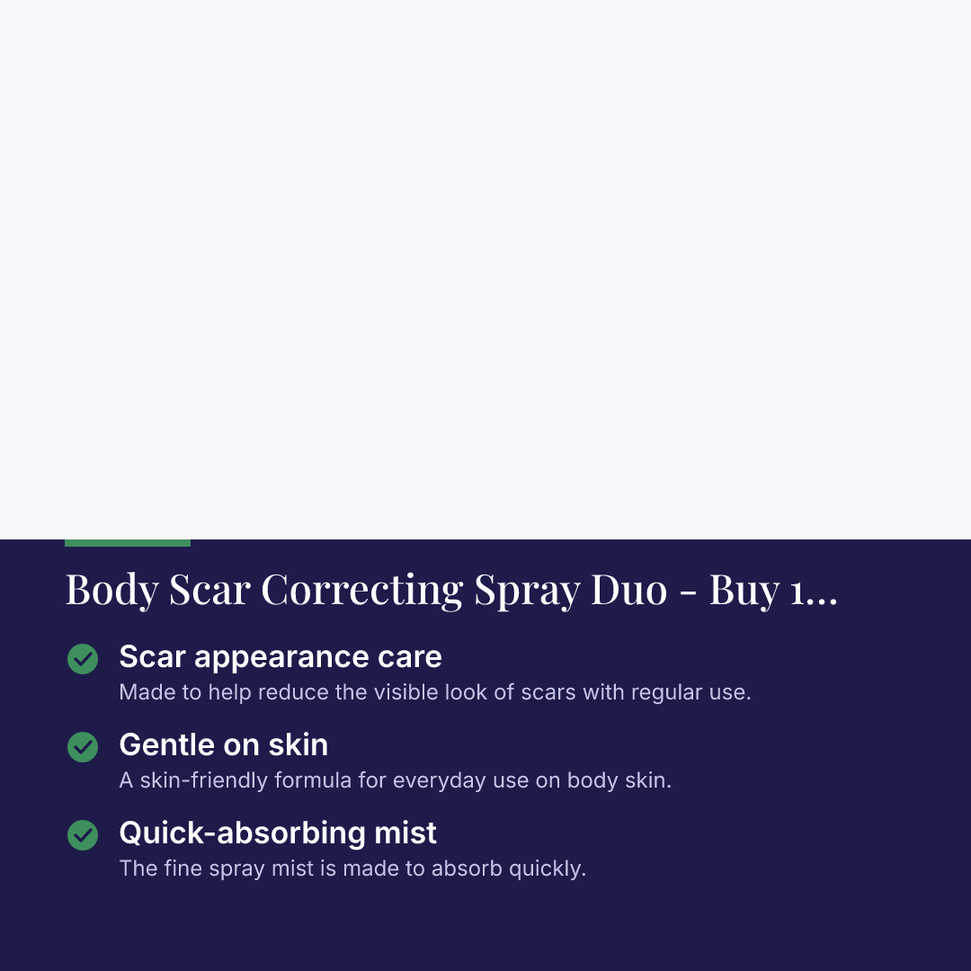 Body Scar Correcting Spray Duo - Buy 1 Get 1 Free | Old Marks, Fresh Care