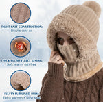 Integrated Premium Knit Beanie Hat