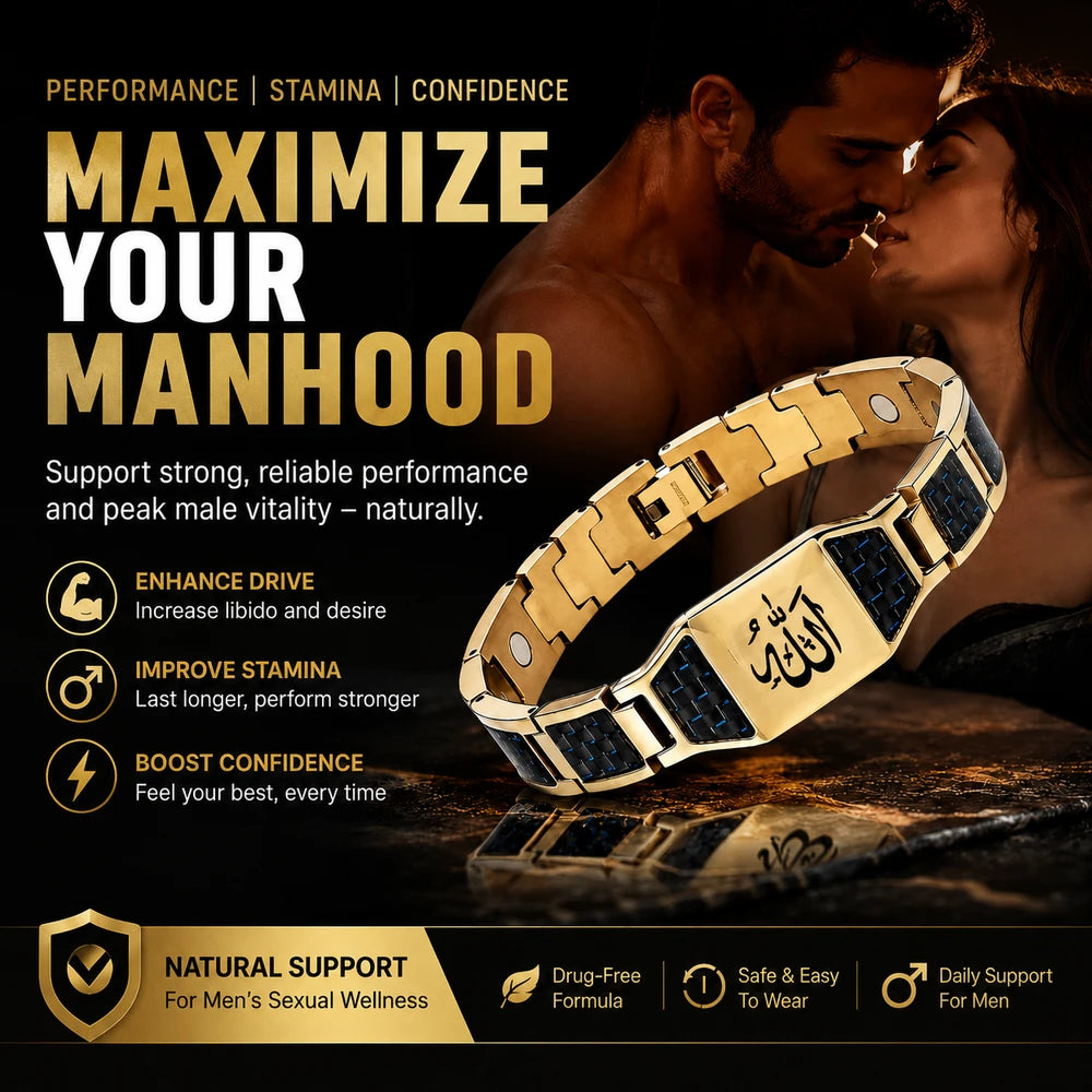 Mens Vitality Magnetic Bracelet