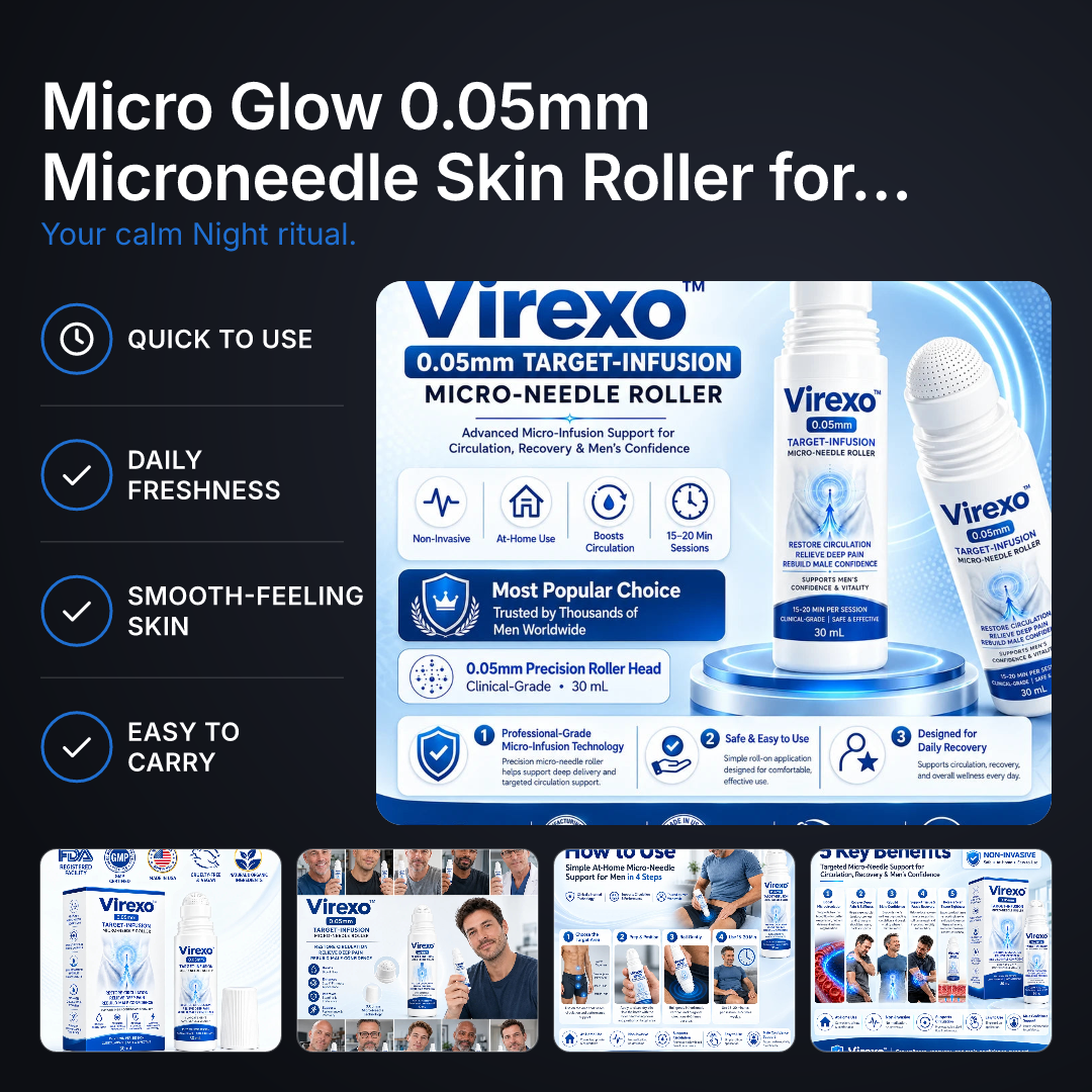 Micro Glow 0.05mm Microneedle Skin Roller